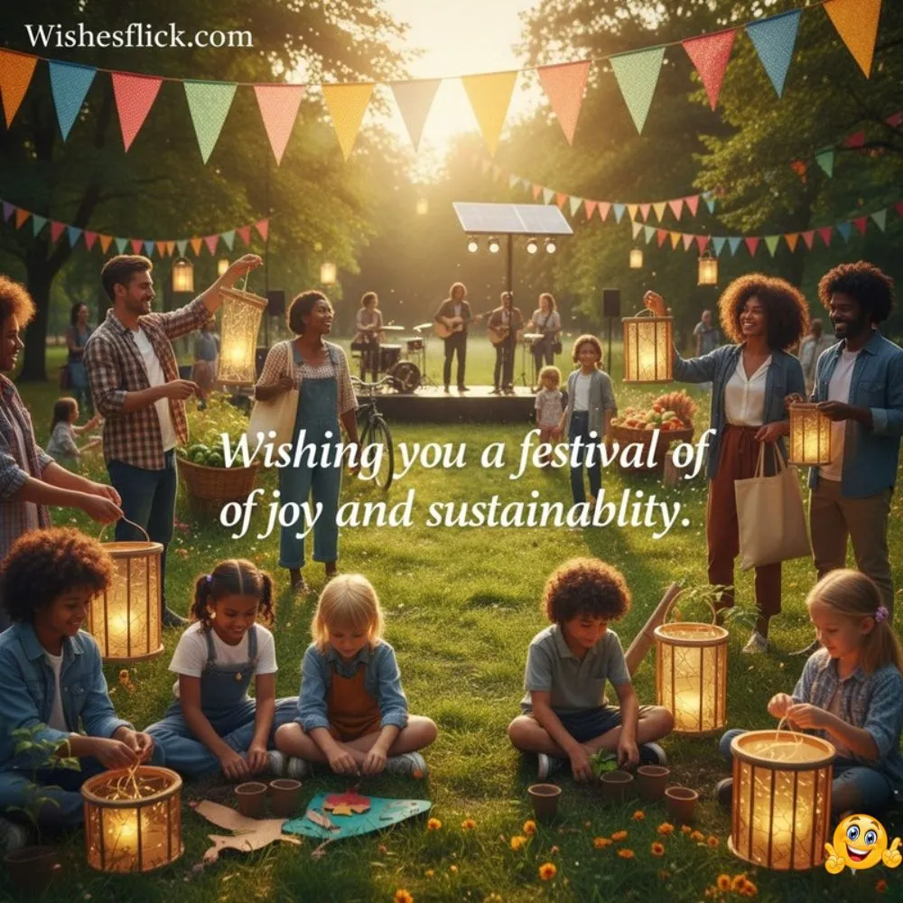 Eco Friendly Green Diwali Wishes