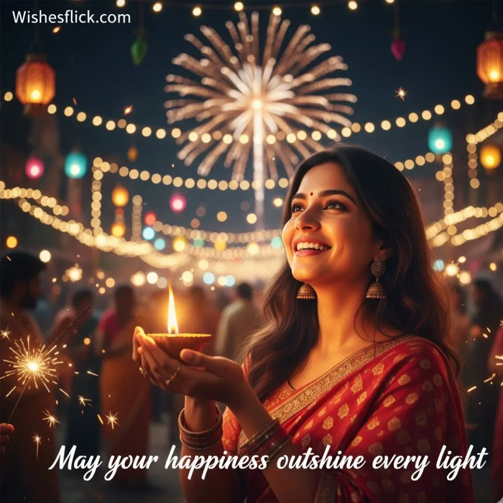 Green Diwali Wishes for Friends