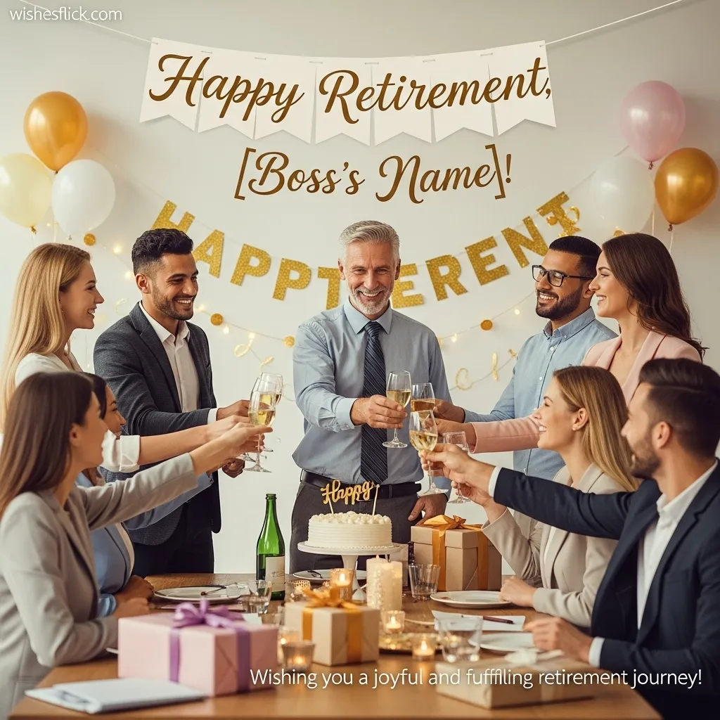 Retirement Wishes for Boss