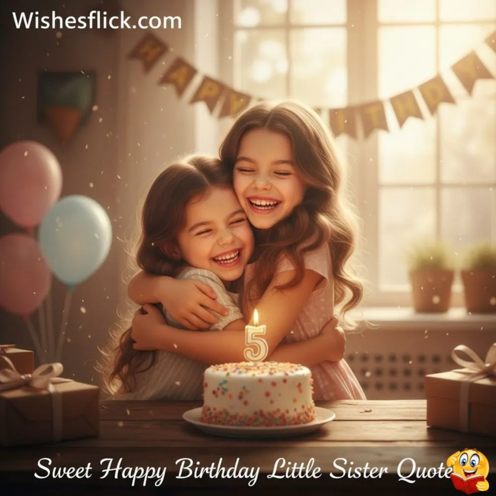 Sweet Happy Birthday Little Sister Quotes