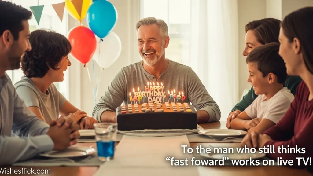 Funny Happy Birthday Wishes for Dad