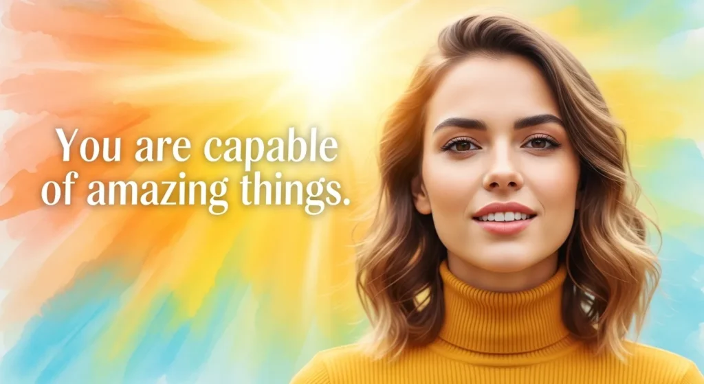 Positive Message for Myself for Confidence